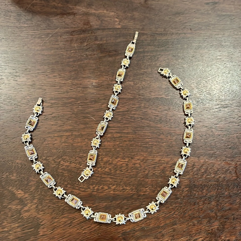 Necklace and Bracelet Combination